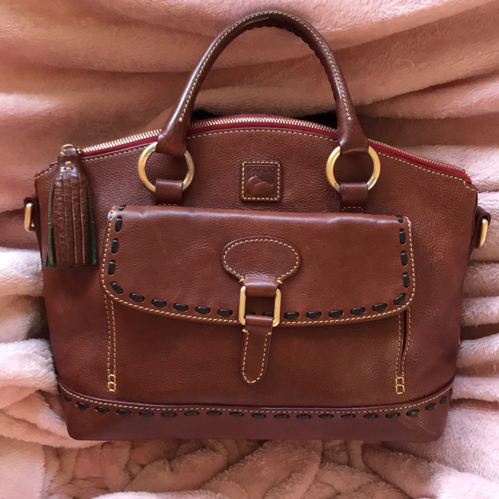 Dooney Florentine pocket satchel